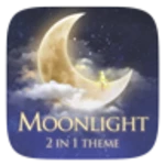 Logo of Moonlight GOLauncher EX Weather 2in1 android Application 